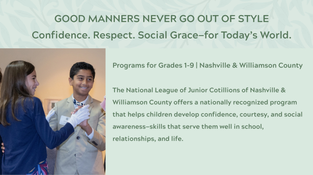 Image tNLJC Nashville Williamson Confidence Respect Social Grace