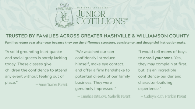 NLJC Parent Testimonial Nashville Williamson County
